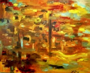 Peinture de JACQUELINE SARAH UZAN: MEMOIRES