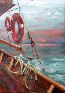 Peinture de attilioradice: voyage