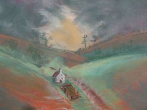 Dessin de Ludovic Clemenceau: orage