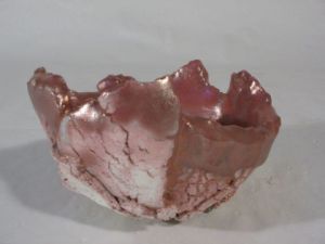 Oeuvre de Violaine Chatre-Belle: Ce rouge satiné très joli