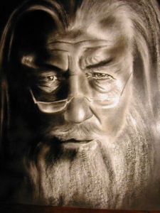 Dessin de chavanne marc: Dumbledore