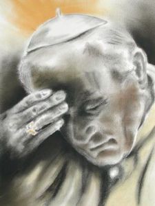 Dessin de chavanne marc: Prière