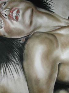 Dessin de chavanne marc: Tryptique 1