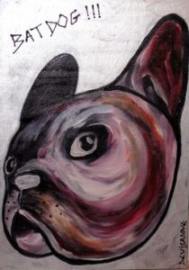 Peinture de Denisanne Tardif: BATDOG