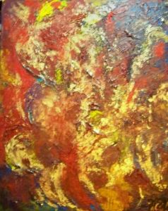 Peinture de JACQUELINE SARAH UZAN: ECLAIRS DE VIE