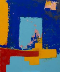 Peinture de gildas Balluais: Mont saint Michel