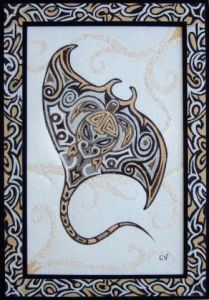 Oeuvre de Caledoclaudine: La raie du Pacifique