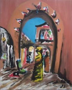 Peinture de Tiffany BAHRI: Souk