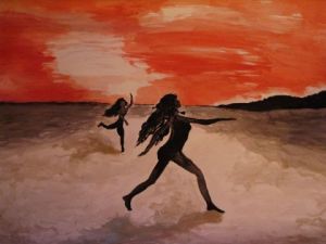 Dessin de Melo: Au vent