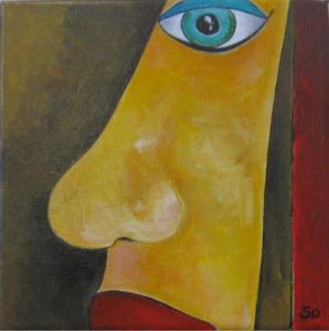 Peinture de Sonja Campens: Women on(a)line 1 of 6