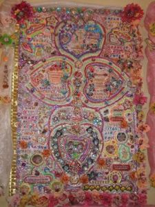 Dessin de artiste: le coeur angélique astral