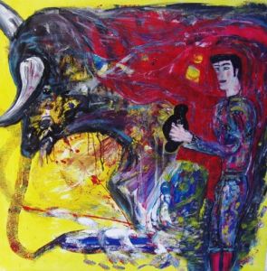 Peinture de OD' ILE : Féria, lorsque les adversaires ne font plus qu'un 