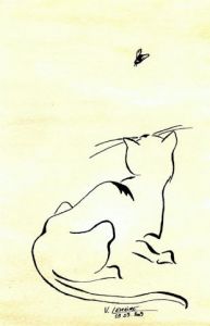 Dessin de Poupee: Félin...