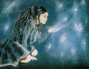 Peinture de Claire ESTEBAN: L'envol