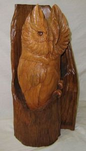 Sculpture de DANIEL PINOT: Grand Duc