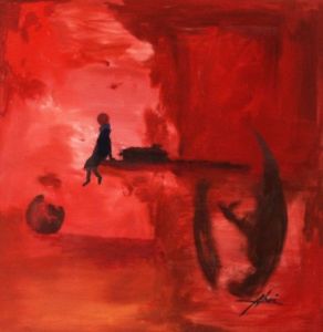 Peinture de AKOI AKA: Solitude