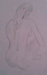 Dessin de Orci: Tristesse