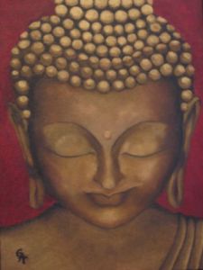 Peinture de Alexandra GALVEZ : Méditation