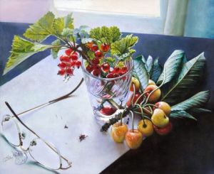 Peinture de Gilles Paul ESNAULT: Passage du gendarme