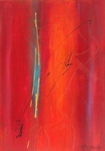 Peinture de Eric Ros : Elle