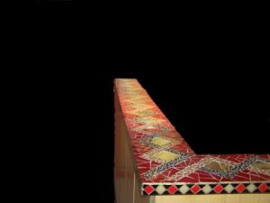 Mosaique de DELPHINE latowicki: bar vitrail