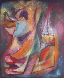 Peinture de Liliane CIMA: L'enfant