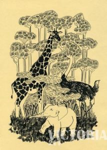 Dessin de Victoria: Elephanteau