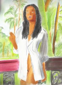 Dessin de Arsene Gully: Pause cigarette