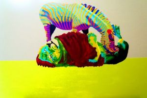 Peinture de KAHOUADJI: When we were Kings