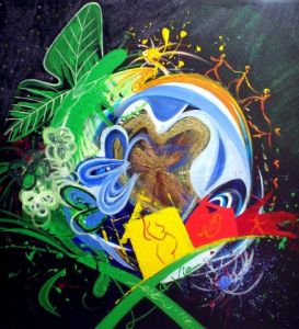 Peinture de Aurore Poulin: La vie est belle