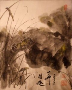 Peinture de ZHOU CONG: Moment de grace
