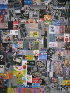 Collage de collakate: allo le monde