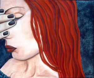 Peinture de Sylvie Vacher: Se souvenir