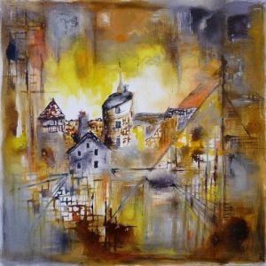Peinture de Christelle VERON  CHERBONNIER: Au pays d'Henry de Monfreid
