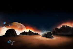 Art_numerique de pomadgraphic: METEOR