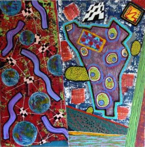 Peinture de Embe: le voyage de E.T