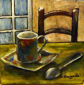 Peinture de Suzanne ACCARIES: La Tasse