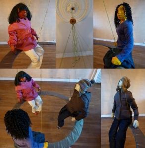 Sculpture de Fran et Jim: La Ronde