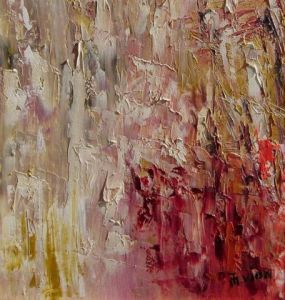 Peinture de MARIE-THERESE VION: au coeur de la roche