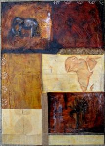 Peinture de Eveil'Emoi: Botswana