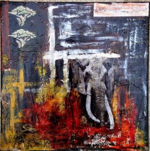 Peinture de Eveil'Emoi: Namibia