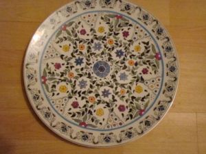 Artisanat de jocelyne: Plat iznik d'Europe