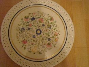 Artisanat de jocelyne: plat d'inspiration iznik