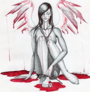 Dessin de Tenebres: Ange déchu