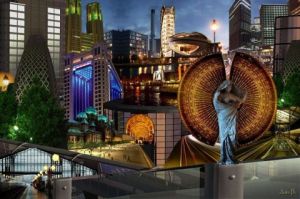 Art_numerique de Dan B: Papillon de nuit