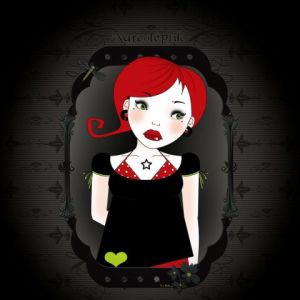 Art_numerique de NaRKoCeRiZz: She's red