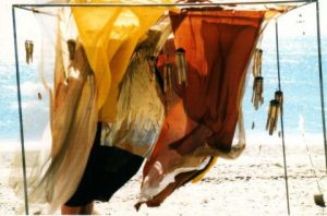 Oeuvre de Spagnolo Jeanne: Installation à Villeneuve les Maguelones