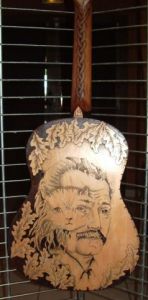 Artisanat de pyromosaik: georges