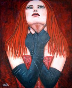 Peinture de Sylvie Vacher: Oppressée