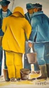 Peinture de Patricia BARATTA: La rencontre